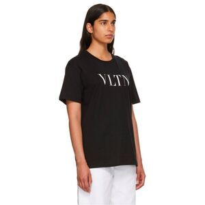 Valentino Garavani Black Vlogo Women's T-Shirt Size Small